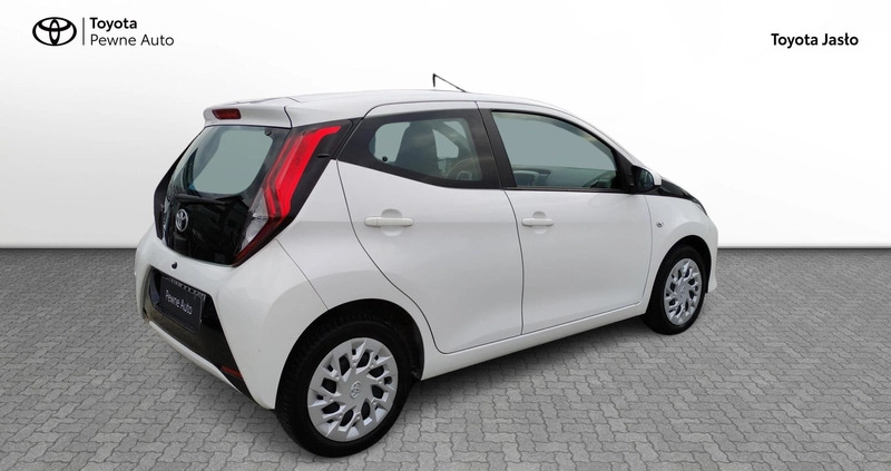 Toyota Aygo cena 47500 przebieg: 60411, rok produkcji 2021 z Jasło małe 92